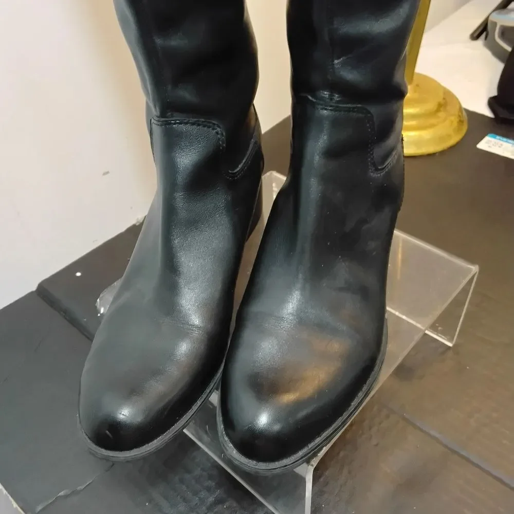 Franco Sarto Black Winter & Rain Boots